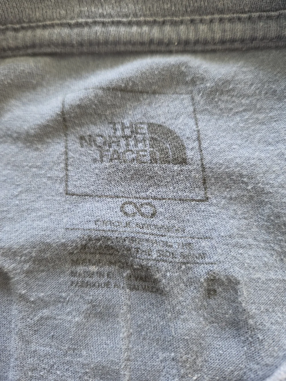 The North Face Navy Short-Sleeve Logo Tee